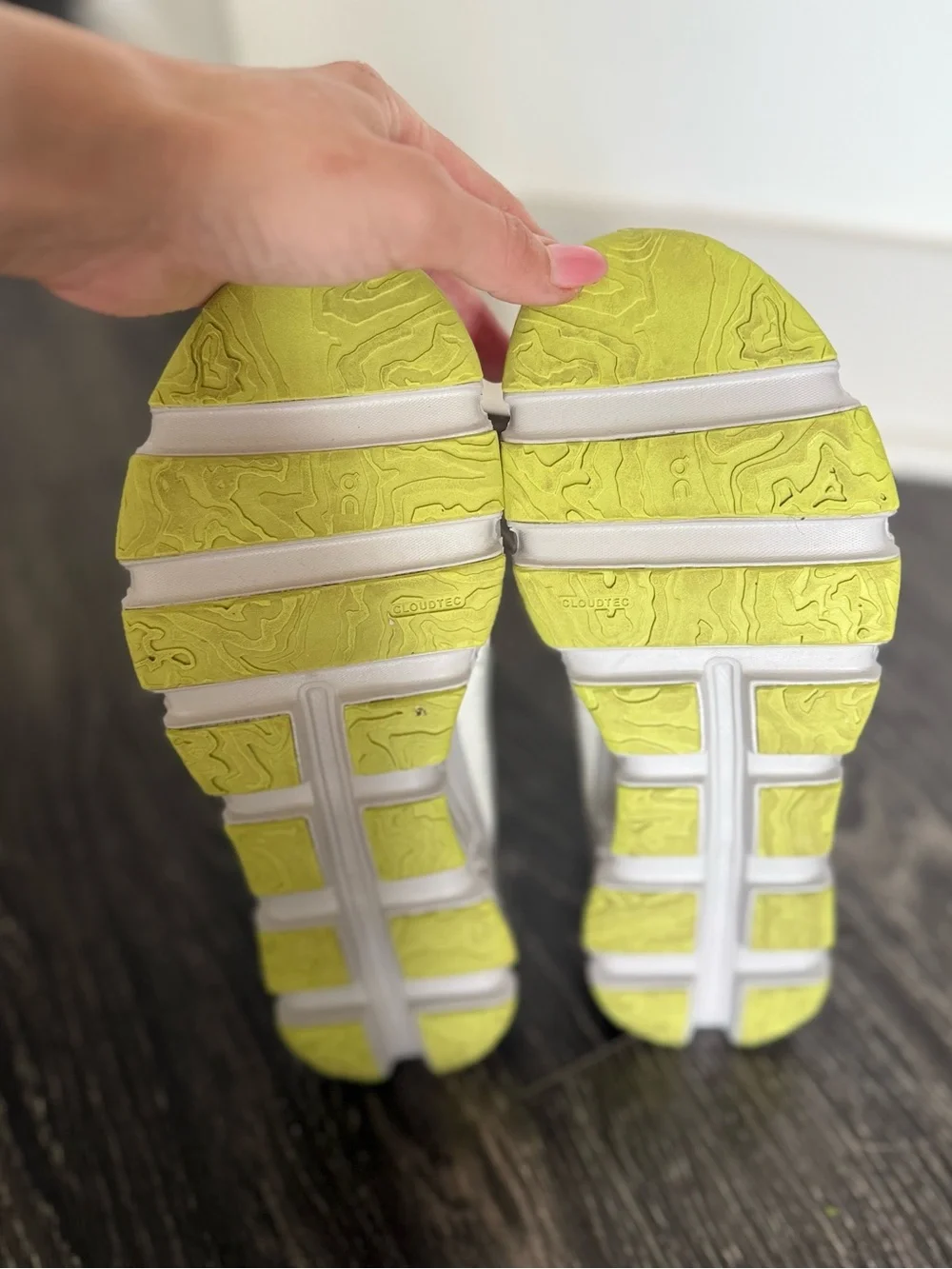On Running light gray